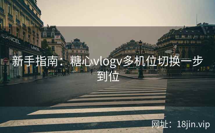 新手指南：糖心vlogv多机位切换一步到位