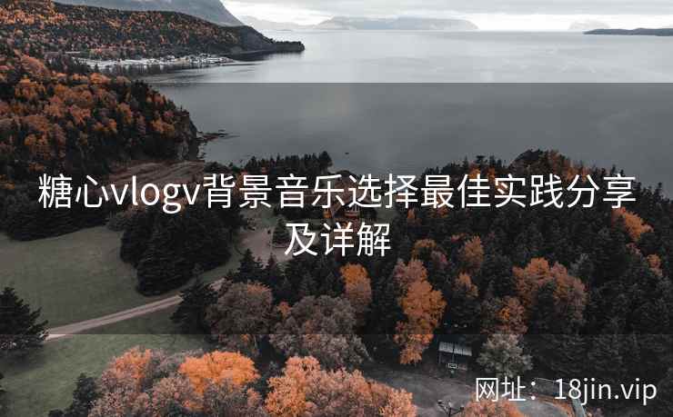 糖心vlogv背景音乐选择最佳实践分享及详解  第2张
